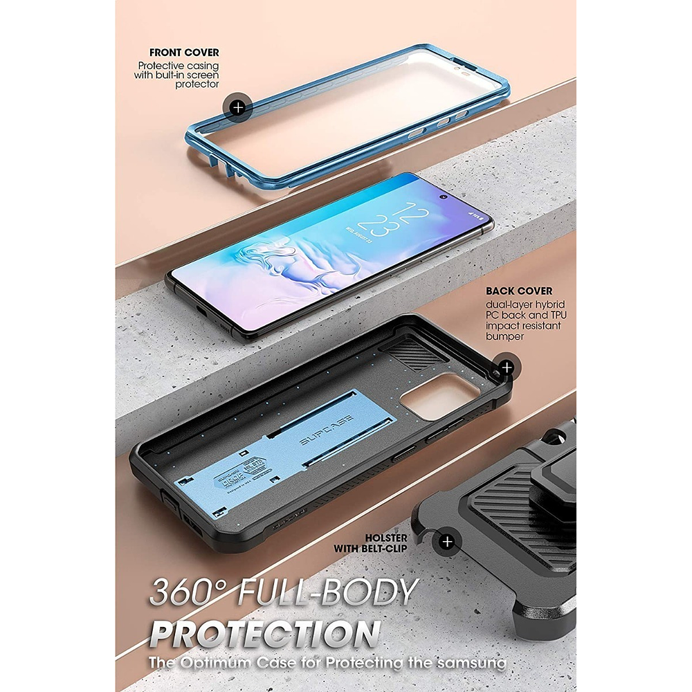 Case Supcase Para Galaxy S10 Lite 2020 Protector 360° 3