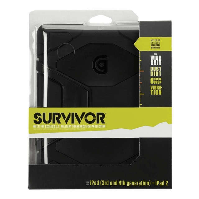 Case Survivor All Terrain Para iPad 3gen A1416 A1430 A1403