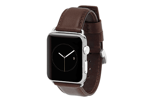 Correa Cuero Case Mate Compatible Con Apple Watch 42mm Café