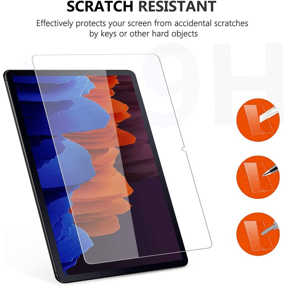 Mica De Vidrio 9h Para Galaxy Tab S8 Plus 12.4 X800 X806 4