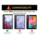 Case Funda Para Galaxy Tab A7 Lite 8.7 T220 T225 Protector 3