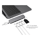 Dodocool Adaptador Usb C Hub 4k 7en2 Para Macbook Pro Air 6