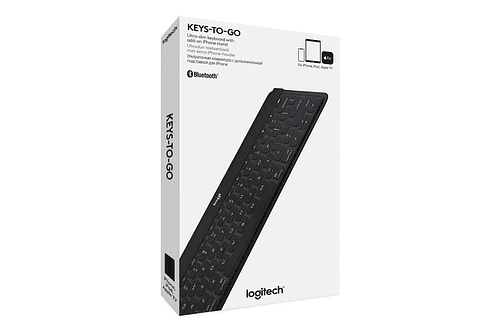 Teclado Logitech Keys To Go Para iPad Pro 12.9 A2378 A2461