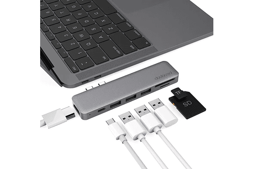 Adaptador Hub Dodocool Usb C Hdmi Para Macbook Pro 14 A2442