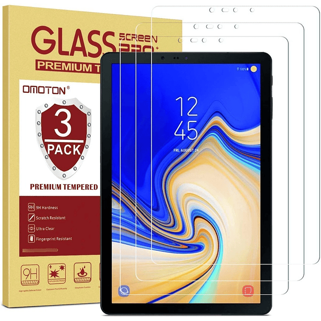 Mica De Vidrio Templado Omoton Para Galaxy Tab S4 T830 3pzas