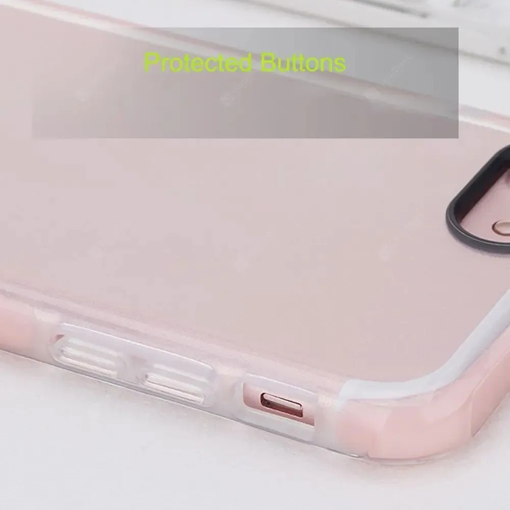 Case Rock Guard Para iPhone 7 8 Normal Se 2020 / 2022 Rose 4