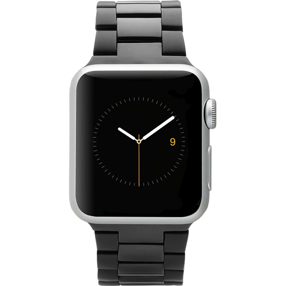 Correa Acero Case Mate Compatible Con Apple Watch 45mm Serie 7 8 9 Negro 2