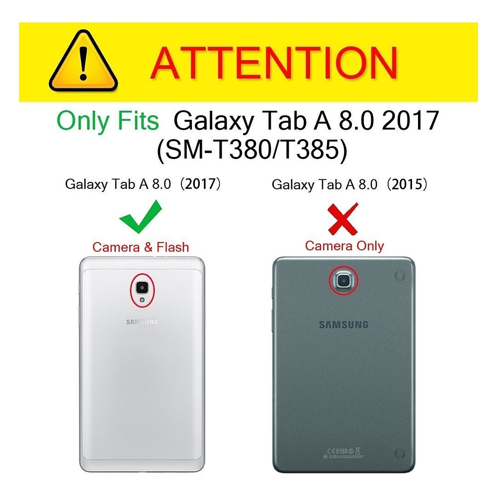 Mica De Vidrio Templado 9h Para Galaxy Tab A 8.0 2017 T380 6