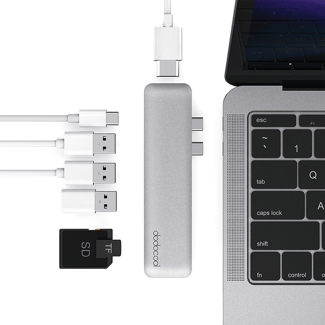 Adaptador Hub Dodocool Usb C Hdmi Para Macbook Pro 14 A2442