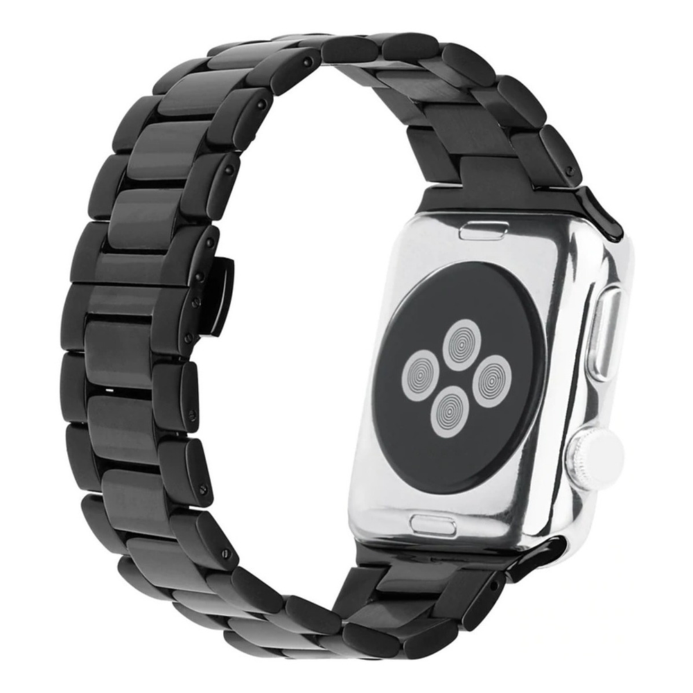 Correa Acero Case Mate Compatible Con Apple Watch 45mm Serie 7 8 9 Negro 6