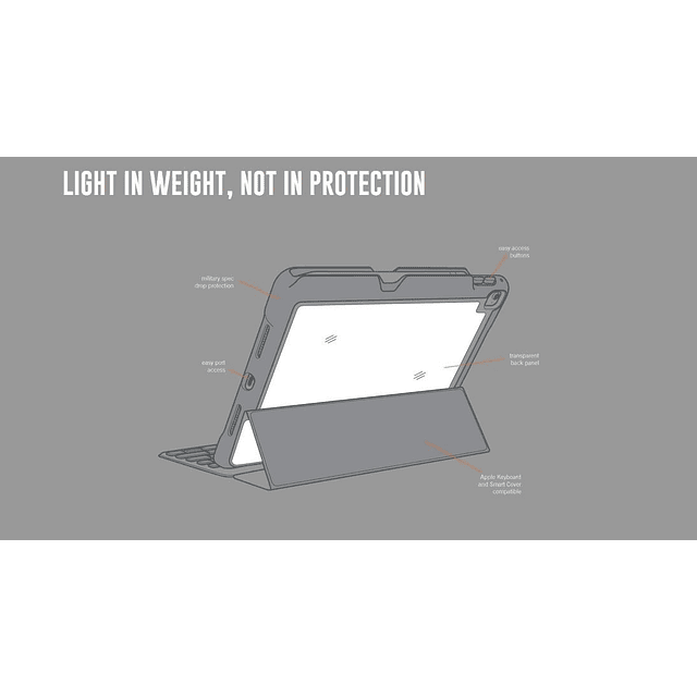 Case Protector Stm Dux Shell Para iPad Pro 10.5 A1701 A1709