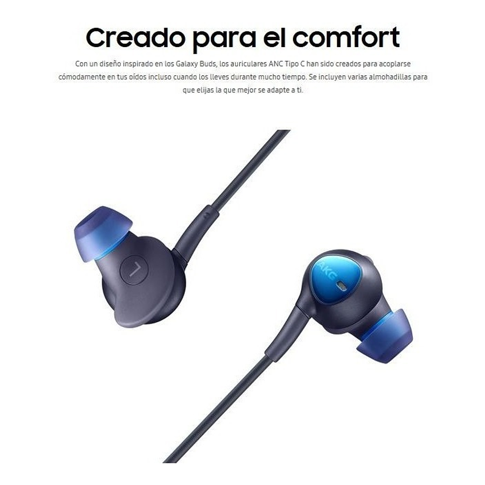 Audífonos Akg Samsung Usb C Anc Para Galaxy Z Flip3 / Flip2 3