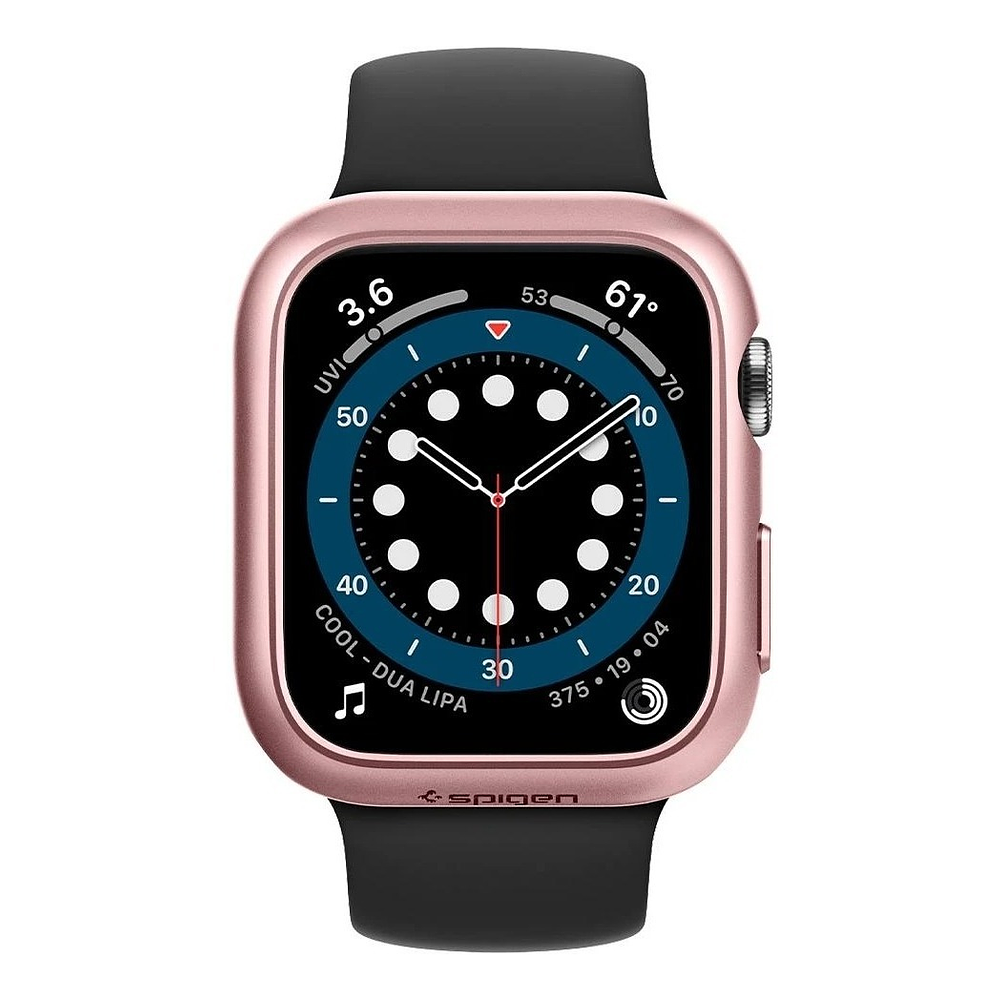 Case Spigen Thin Fit Compatible Con Apple Watch 40mm Rosa 4