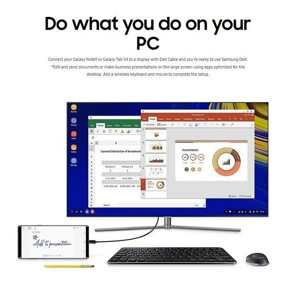 Samsung Dex Cable Usb C Hdmi Para Galaxy Note 20 Ultra 3
