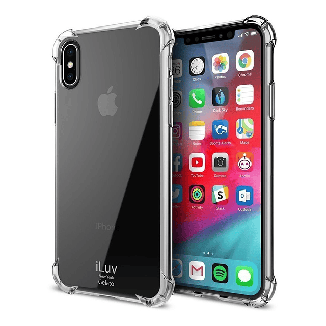 Case Iluv Gelato Clear  Para iPhone X / Xs 5.8 Protector