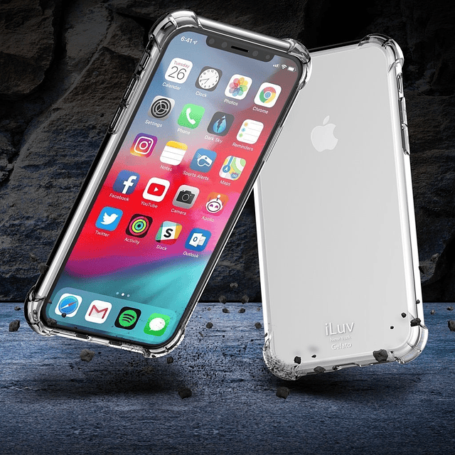 Case Iluv Gelato Clear  Para iPhone X / Xs 5.8 Protector