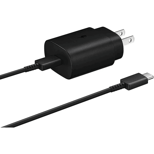 Cargador de Pared Samsung 25watts Para Galaxy S21 Plus Ultra S21 Fe Fan Edition (versión 2022 con cable USB-C 1.20 metros)