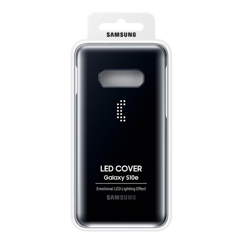 Samsung Led Back Cover Case Para Galaxy S10e Negro 2019 Original 4