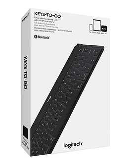 Teclado Logitech Keys To Go Para iPad Air 2 A1566 A1567