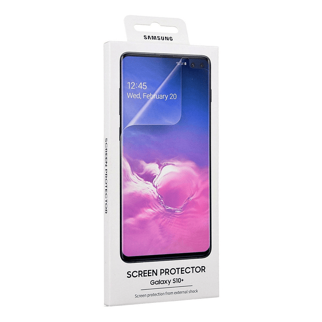 Mica Protectora De Pantalla Samsung Para Galaxy S10 Plus