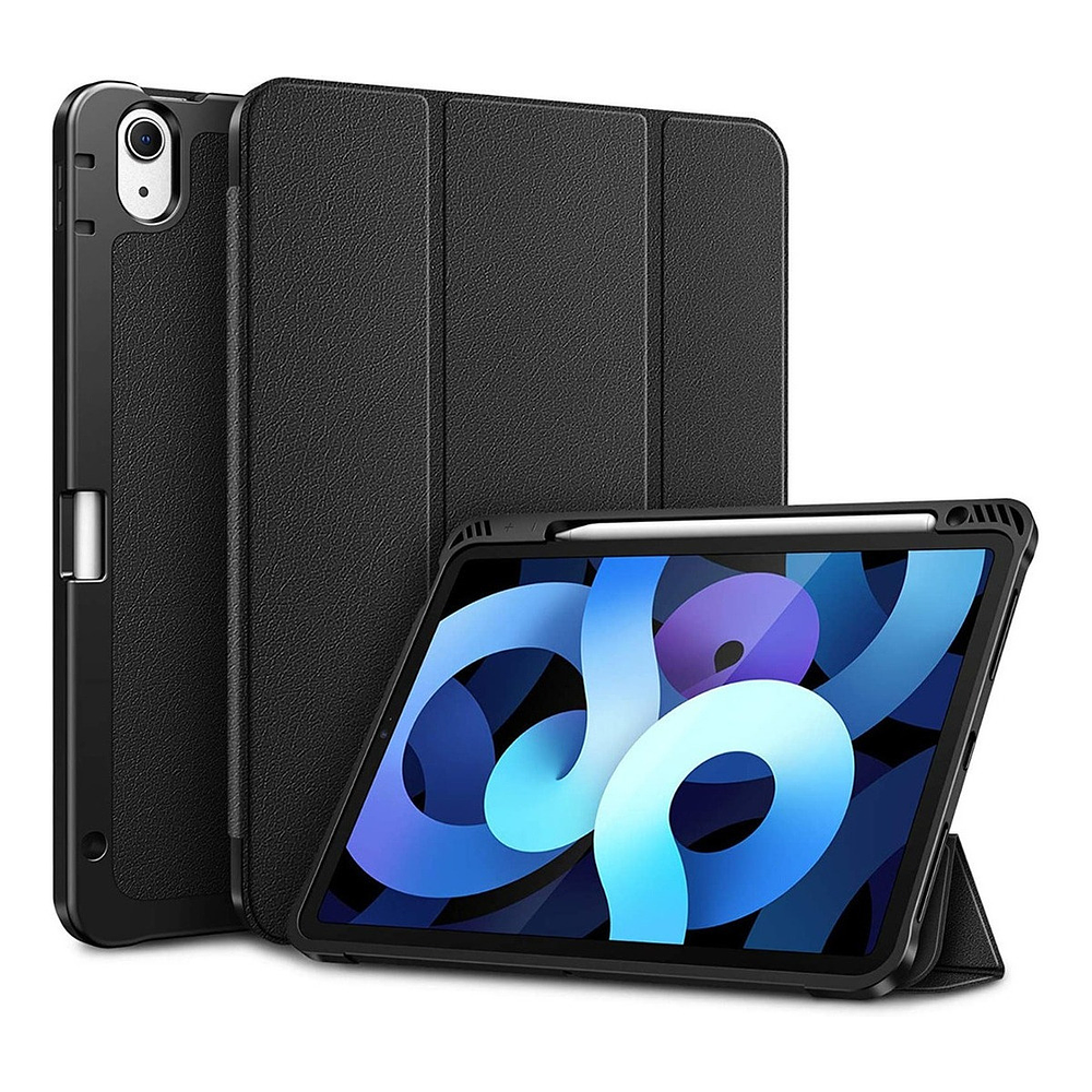 Case Fintie Smart Cover Para iPad Air 4 (2020) / iPad Air 5 (2022) A2324 A2325 A2588 A2589 A2316 A2072 Color Negro 1