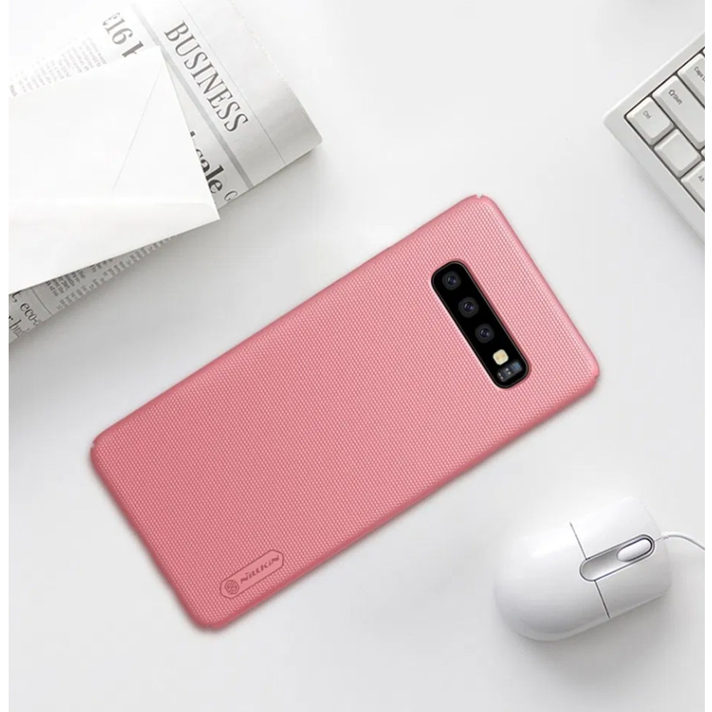 Case Delgado Mate De Policarbonato Para Galaxy S10 Plus Rose 2019 4