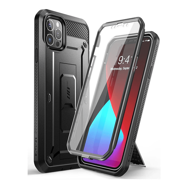 Case Supcase 360° Para iPhone 12 Pro 6.1 Con Apoyo