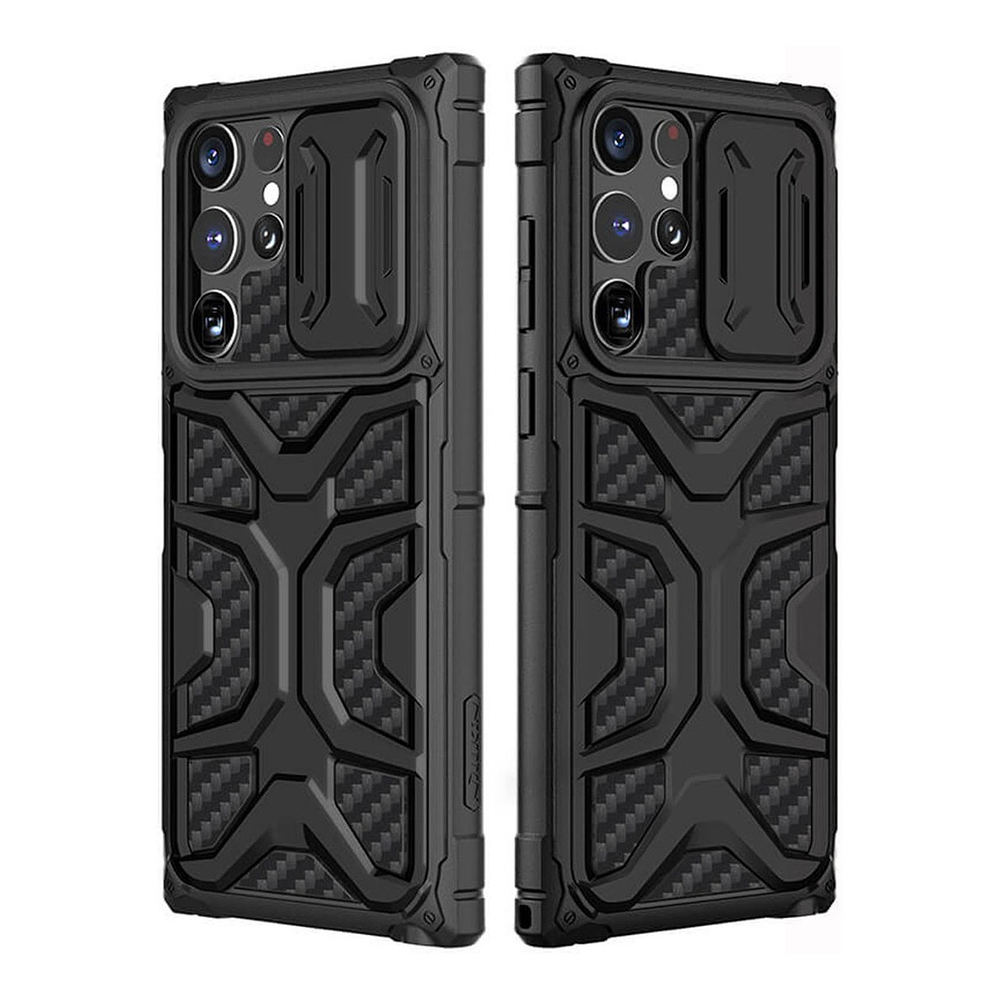 Case Nillkin Adventurer Pro Carbon Fiber Para Galaxy S22 Ultra 2