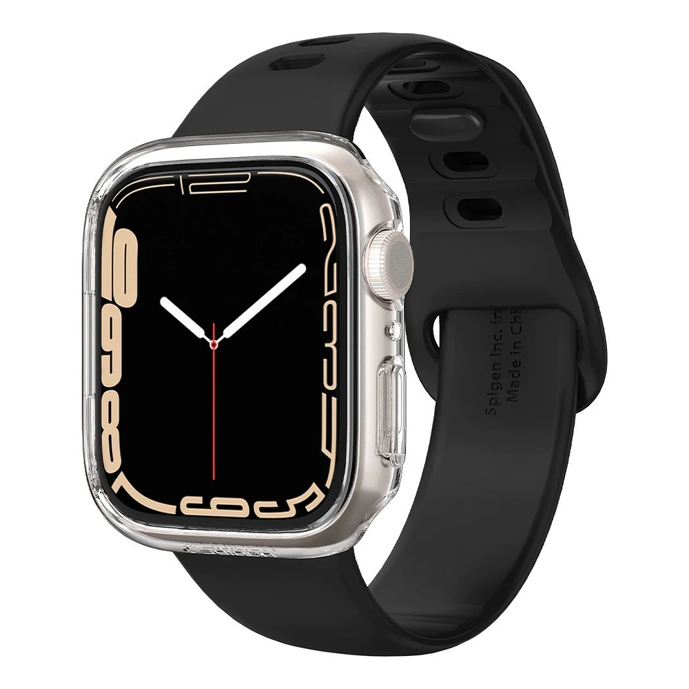 Case Spigen Thin Fit Compatible Con Apple Watch 41mm Transparente 2