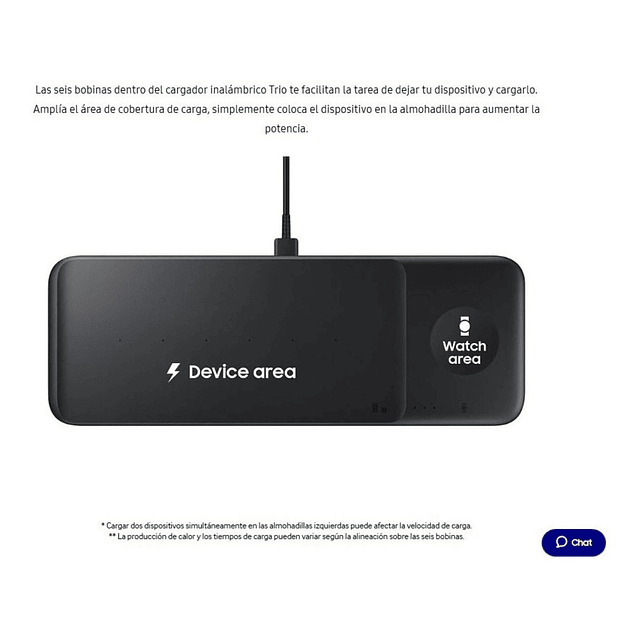 Samsung Cargador Inalámbrico Para Galaxy Buds Pro / Live