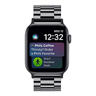 Correa Acero Fintie Compatible Con Apple Watch 45mm Serie 7 8 9 Negro 4