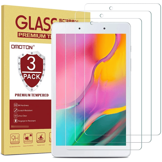 Mica Glass Omoton Para Galaxy Tab A 2019 8.0 T290 (3pzas)