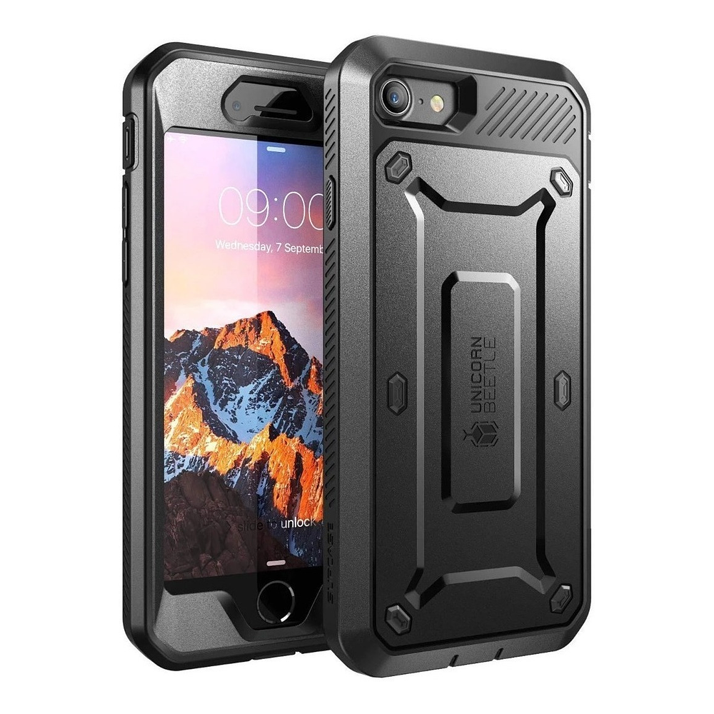 Case Supcase Ub Pro Para iPhone SE 2022 Protector 360° 3