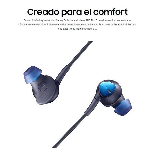 Audífonos Akg Samsung Usb C Anc Para Galaxy Tab S7 Fe T730