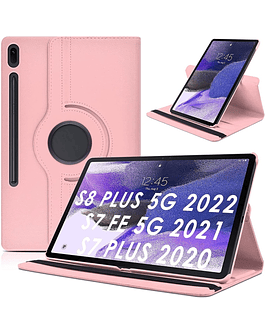 Case Flip Cover Para Galaxy Tab S7 Fe T735 T730 Protector*