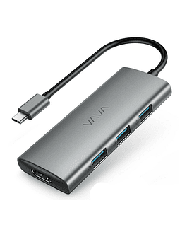 Adaptador Hub Vava Usb C Hdmi Para Galaxy Tab S8 Plus X800