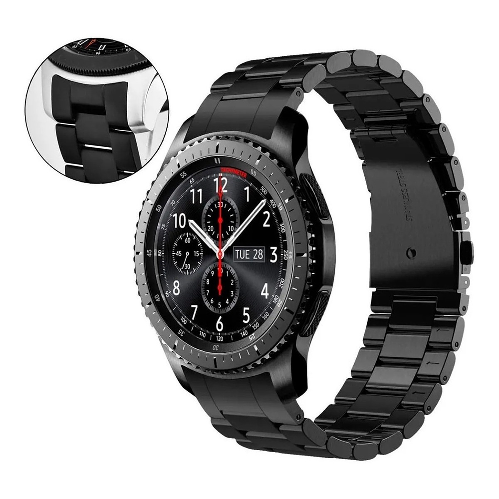 Correa De Acero V-moro Para Gear S3 Frontier 1