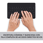 Teclado Logitech Keys To Go Para iPad Pro 12.9 A2436 A2764 6