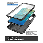 Case Supcase Para Huawei P30 Normal Protector 360° Negro 4