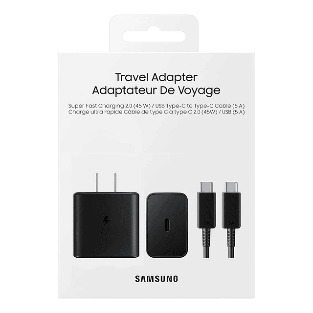 Samsung Cargador 45watts Para Galaxy Z Flip3 Flip 3