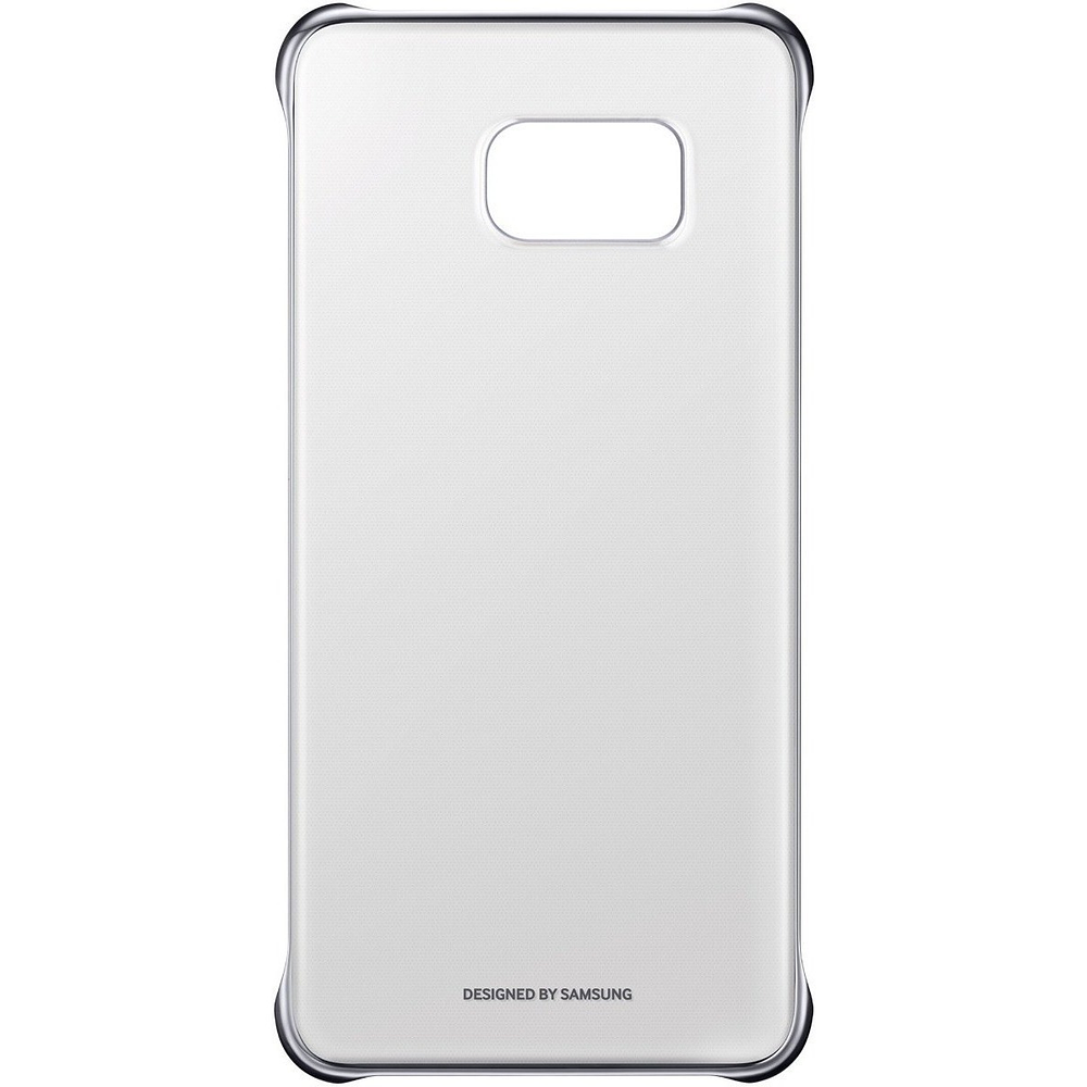 Case Samsung Clear Cover Para Galaxy S6 Edge Plus Plata 3