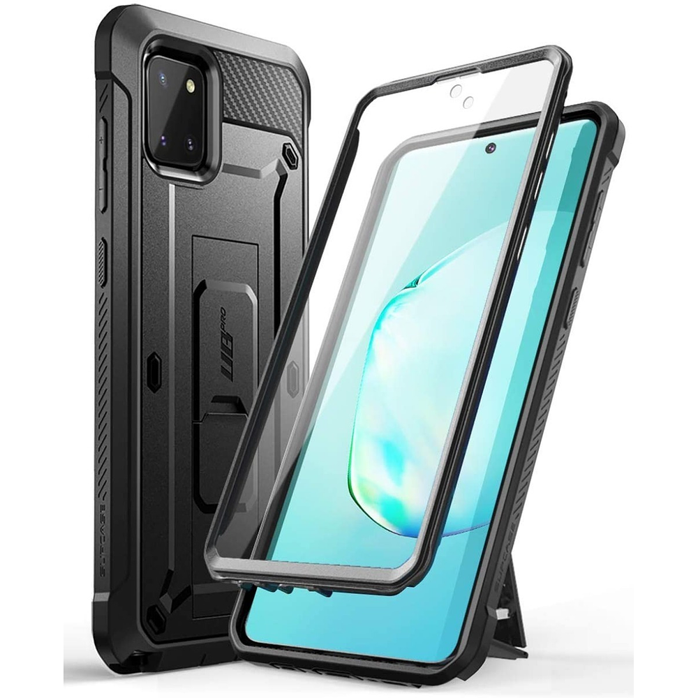 Case Supcase Para Galaxy Note 10 Lite Protector 360° Negro 1