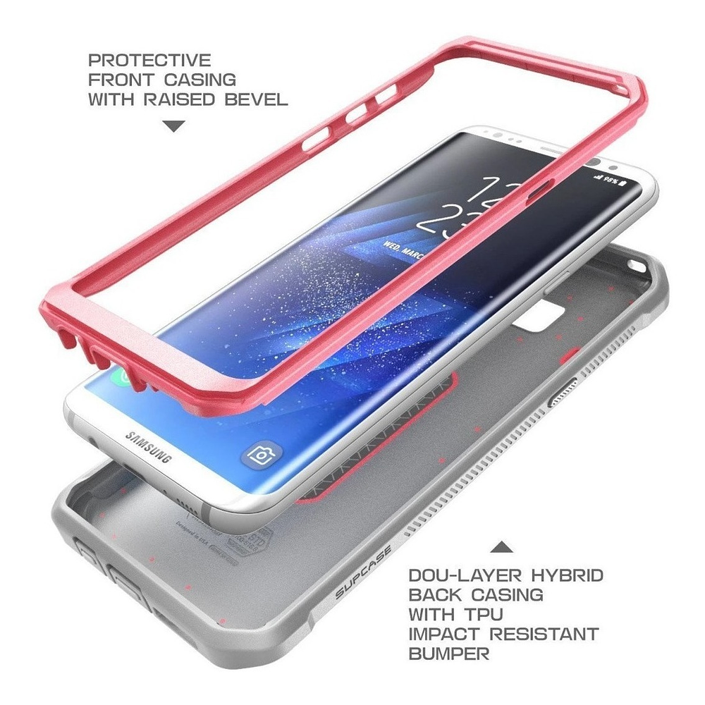 Case Supcase Ub Pro Para Galaxy S8 Plus Protector 360° 7