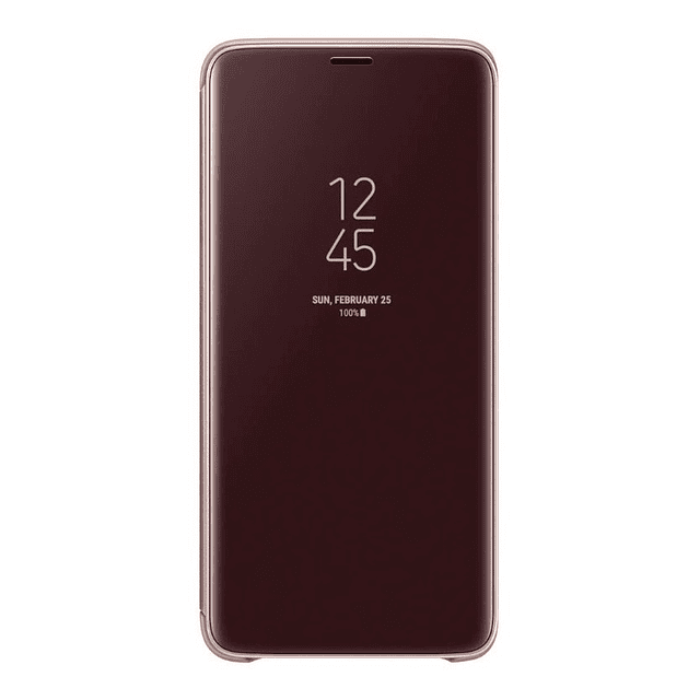 Samsung S-view Flip Cover Para Galaxy S9 Plus Rose Gold