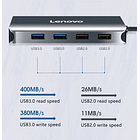 Adaptador 8en1 Usb C Hub Hdmi Para Galaxy S10 Note 10 9 8 S9 5