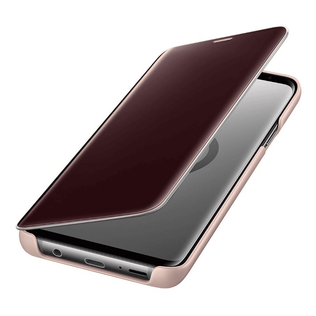 Samsung S-view Flip Cover Para Galaxy S9 Plus Rose Gold