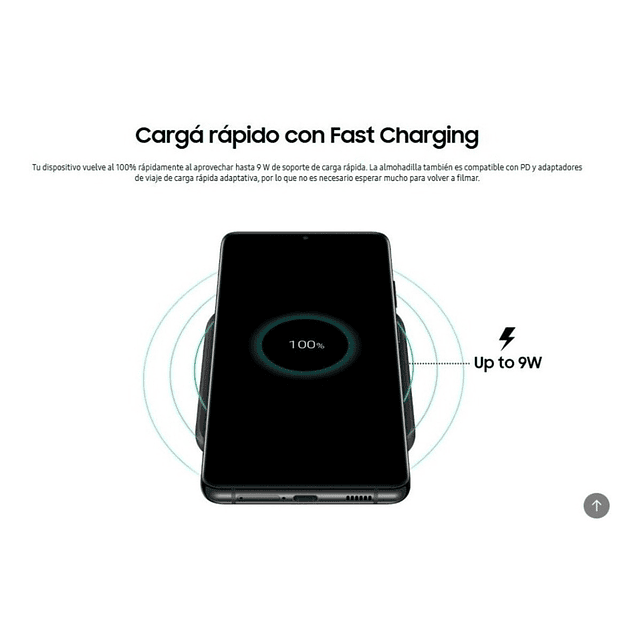 Cargador Inalámbrico Samsung  Para Galaxy Z Fold3 Fold 3