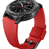 Correa Silicona Samsung Original Para Gear S3 Frontier Rojo