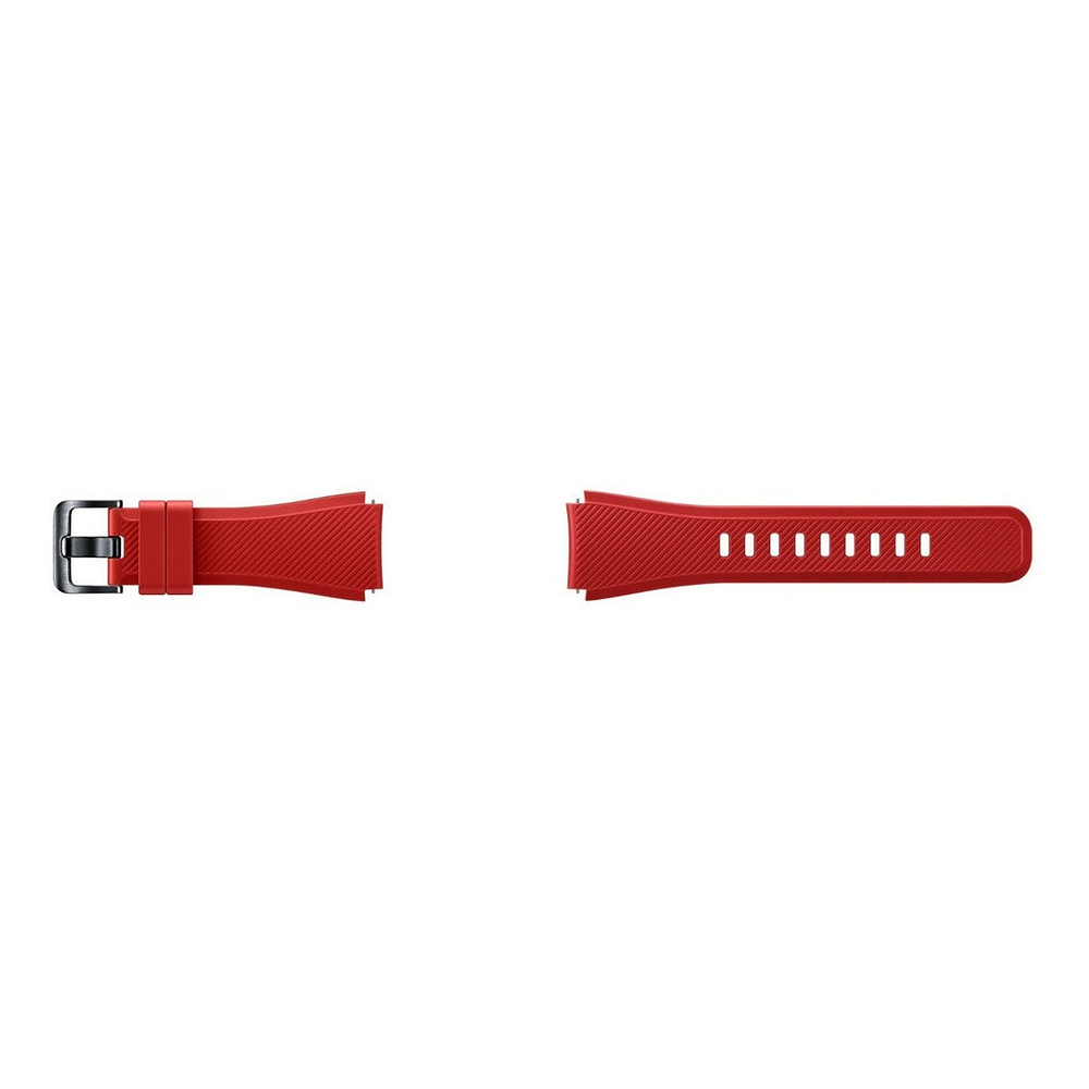 Correa Silicona Samsung Original Para Gear S3 Frontier Rojo 2