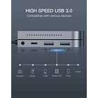 Adaptador Hub Usb C Hdmi Baseus Para iPad Pro 11 M2 2022 4ge 2